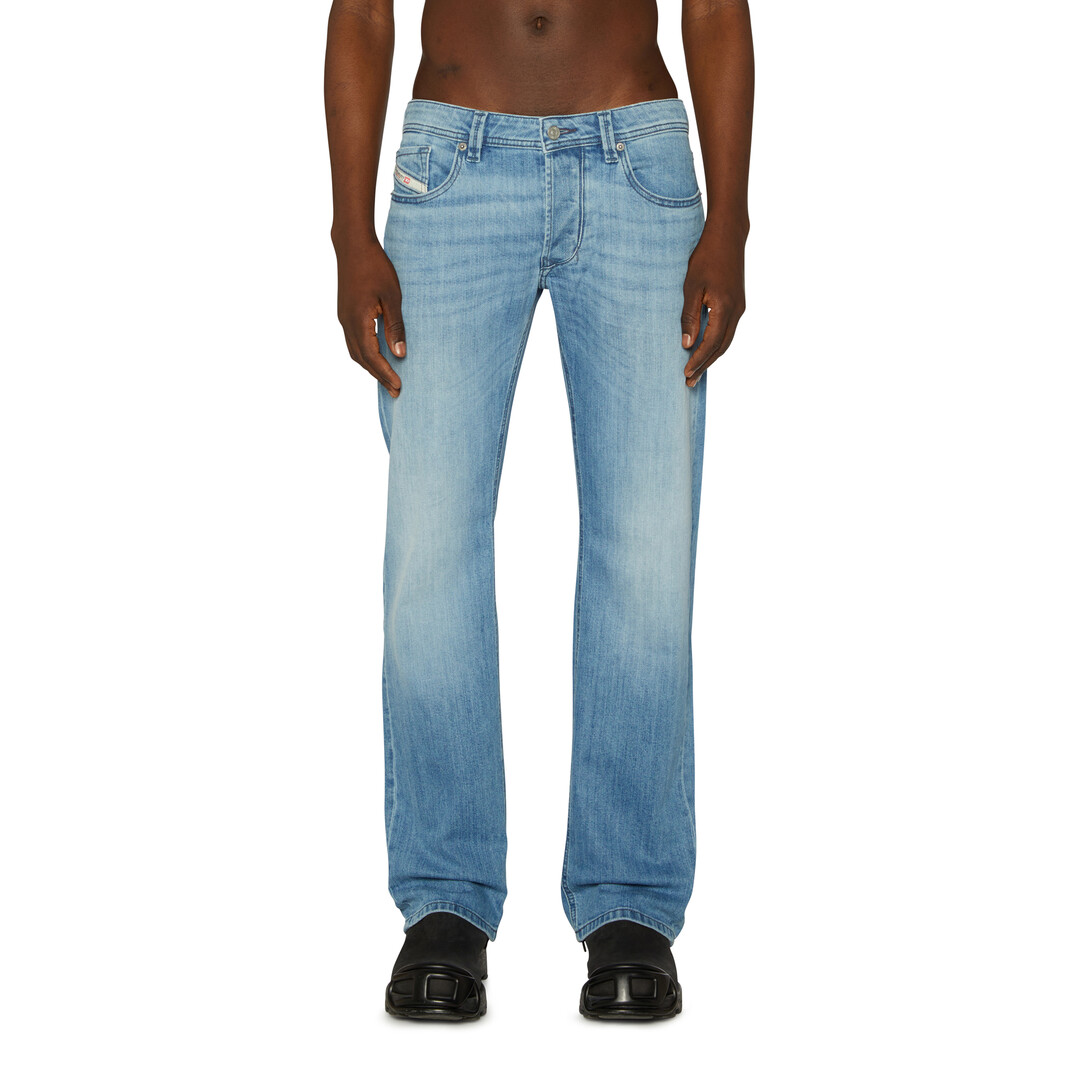 Diesel® 1985 Larkee Straight Jeans for Men: comfortable waist, blue