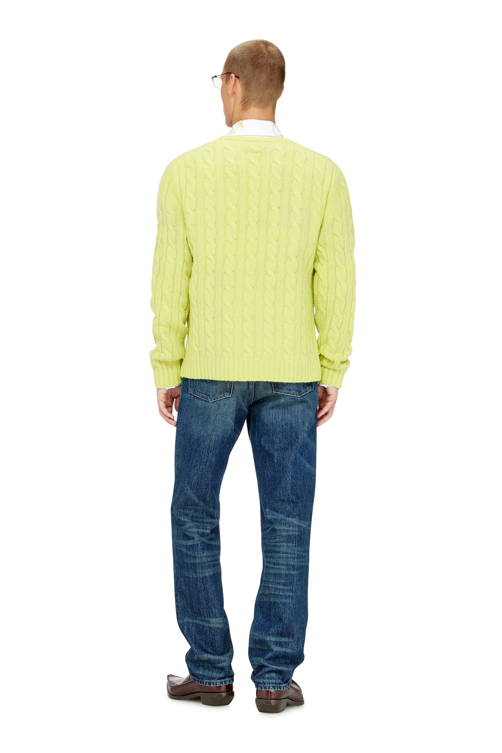 Diesel - Regular Jeans 1991 D-Voeed 007FZ Hombre, Azul Oscuro - 4