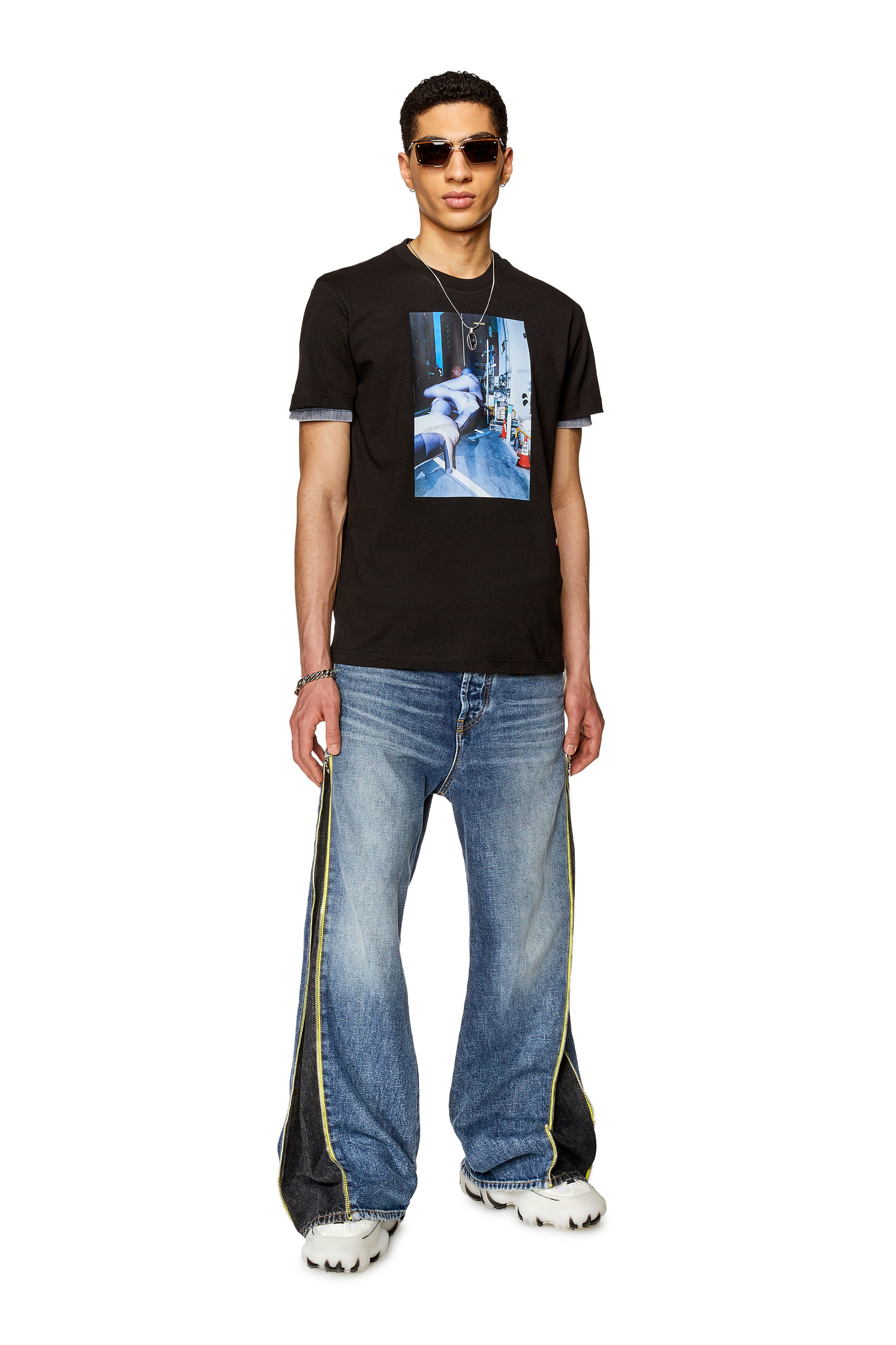 Diesel - T-DIEGOR-L5, Negro - Image 2