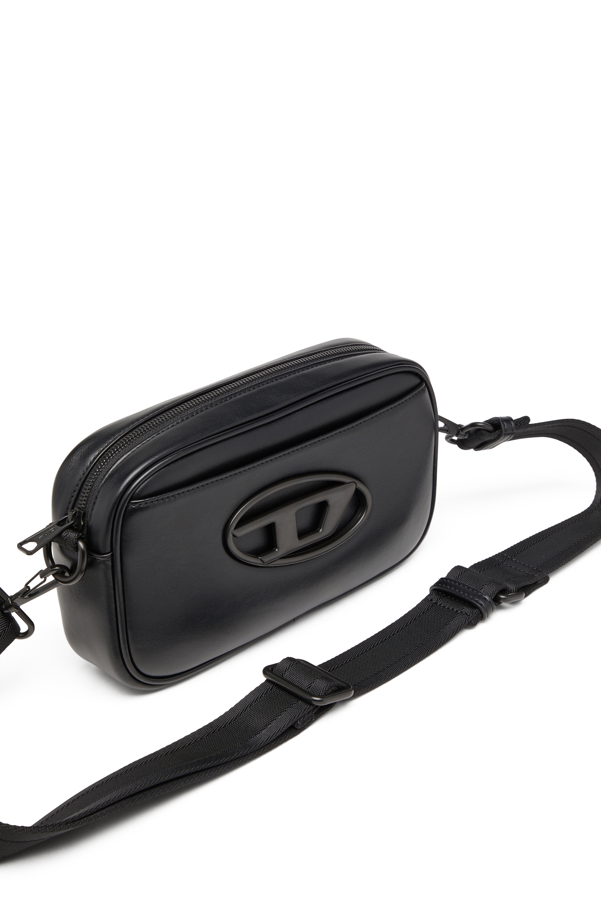 Diesel - HOLI-D CAMERA BAG, Man's Holi-D-Camera bag in neoprene and PU in Black - 5