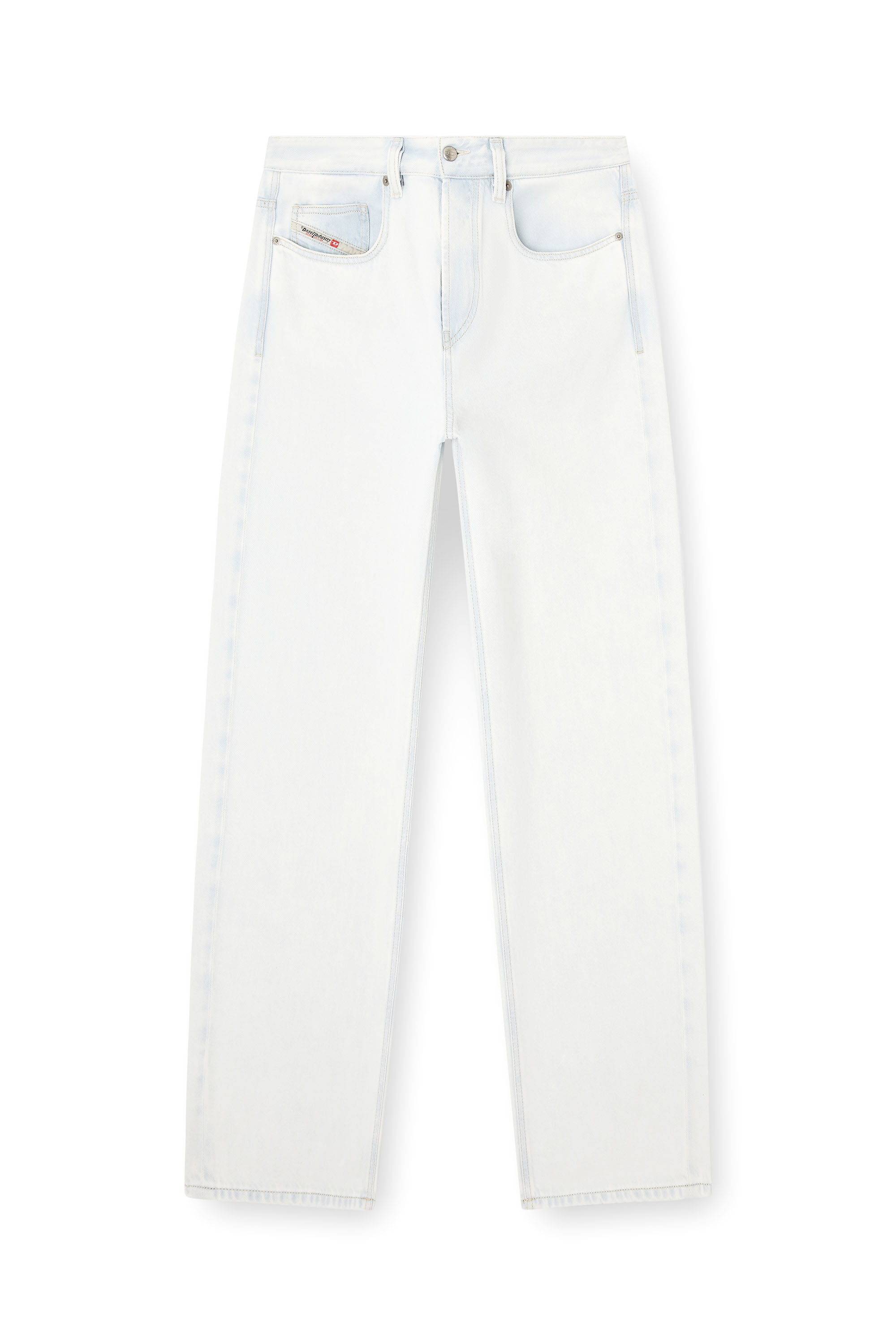 Diesel - Relaxed Jeans 2001 D-Macro 09M08 Hombre, Azul Claro - 3