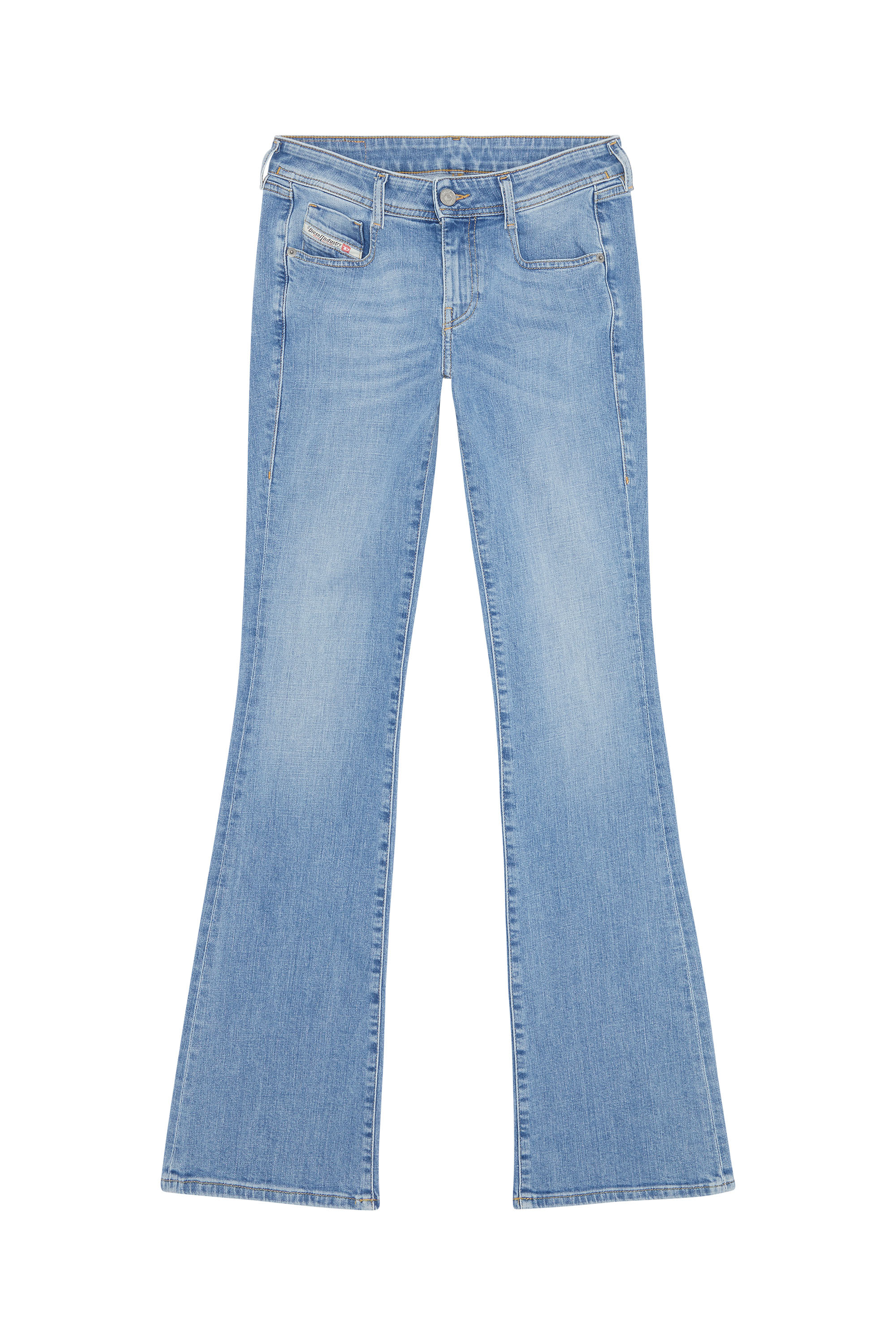Diesel - Bootcut and Flare Jeans 1969 D-Ebbey 09F76, Azul Claro - Image 5