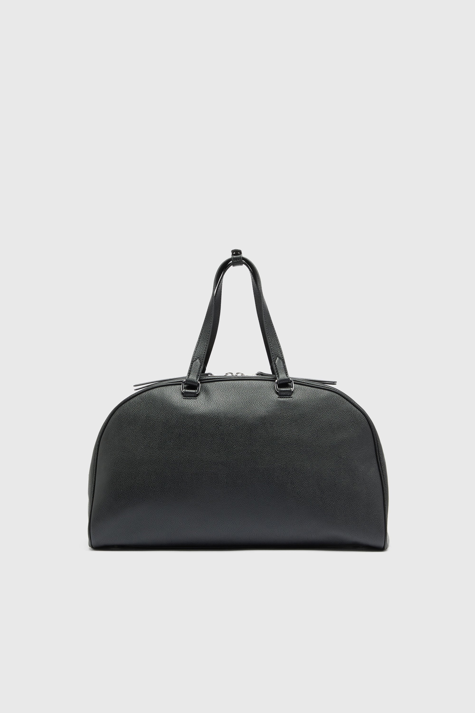 Diesel - 1DR DOME DUFFLE, 1DR Dome - Bolsa de viaje de piel con Logo Oval D Unisex in Negro - 2