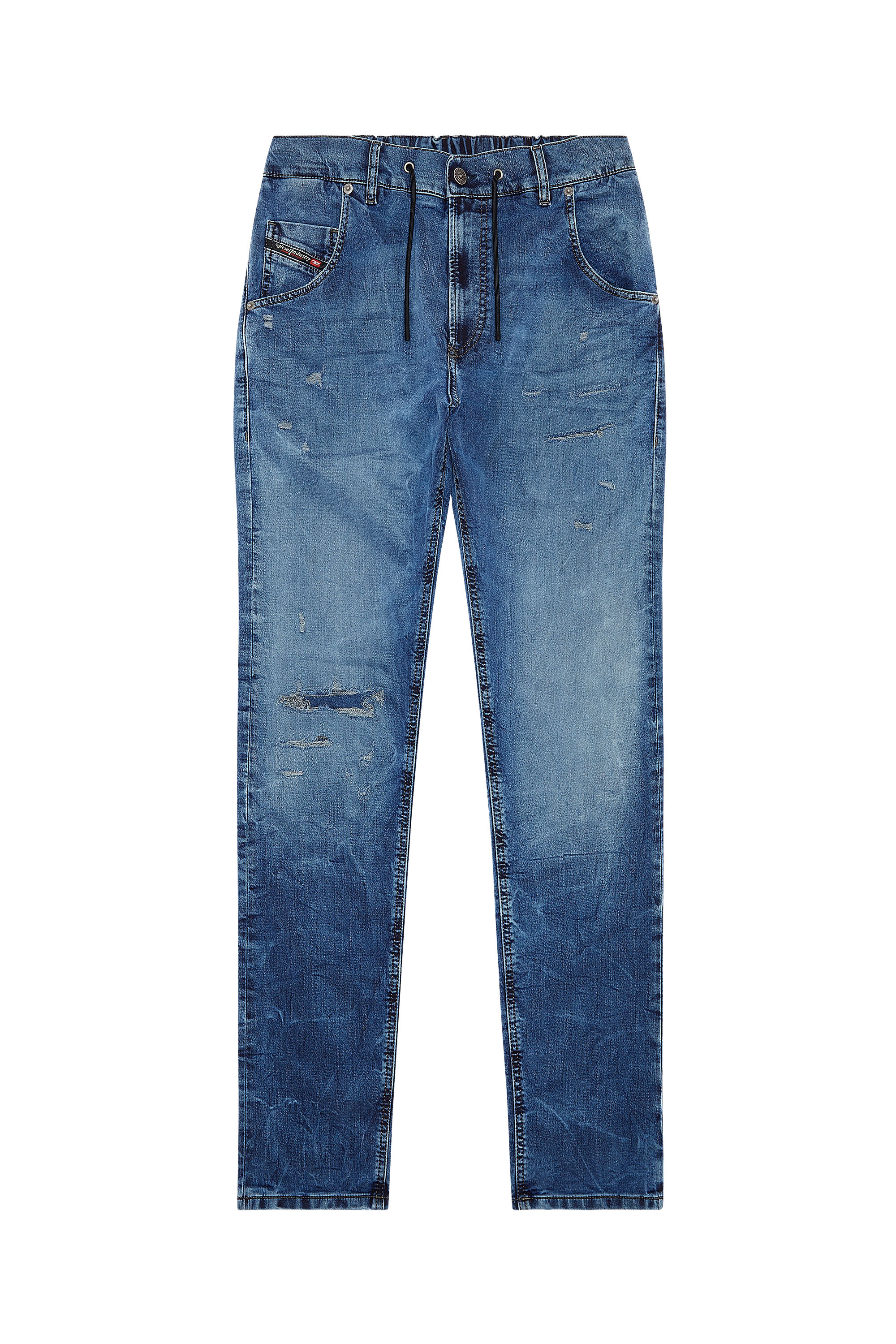 Diesel - Tapered Krooley JoggJeans® E9H11, Azul Oscuro - Image 5