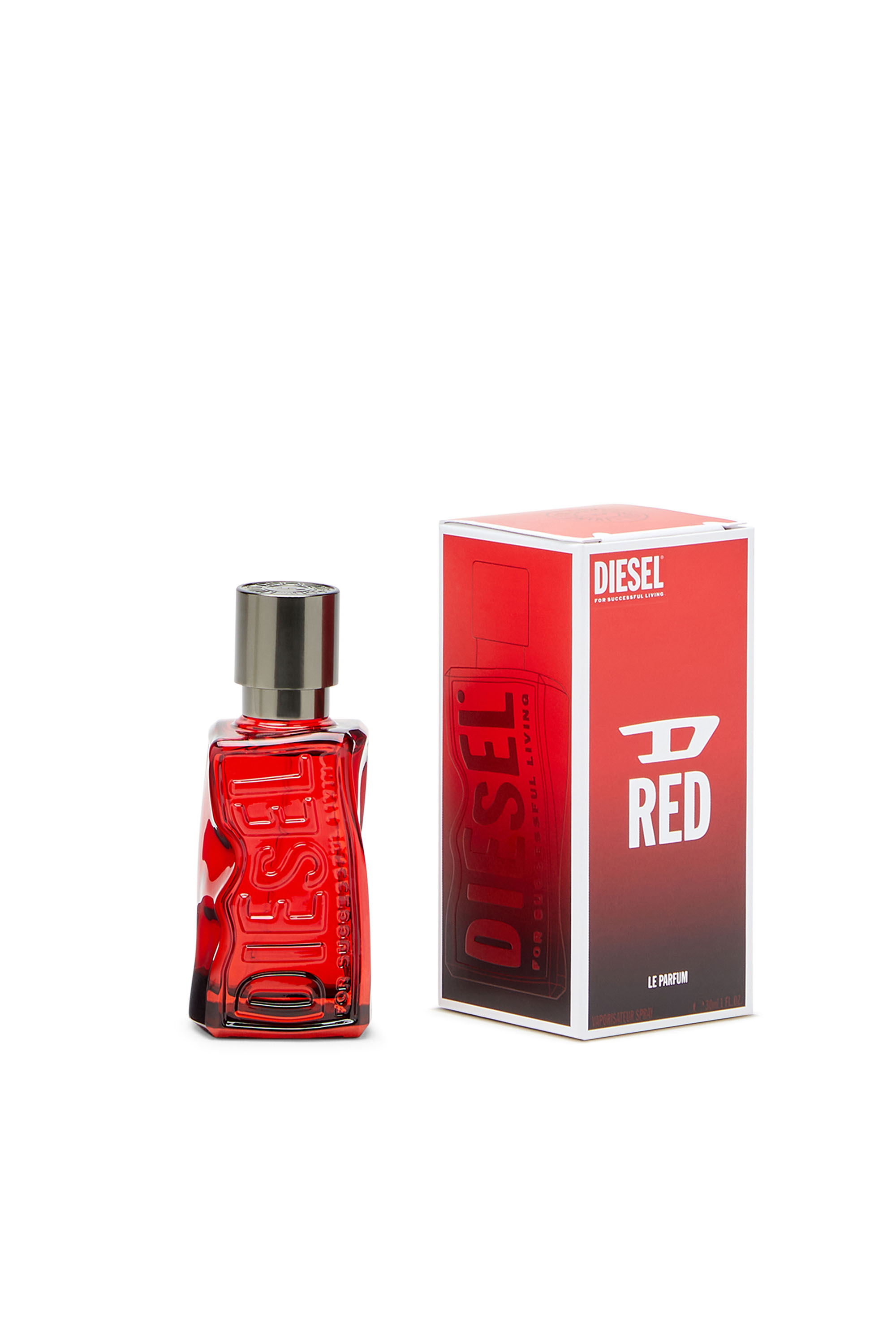 Diesel - LF123400 D RED EAU DE PARFUM INTENSE 30ML, D RED Le Parfum 30ml Hombre in Rojo - 3