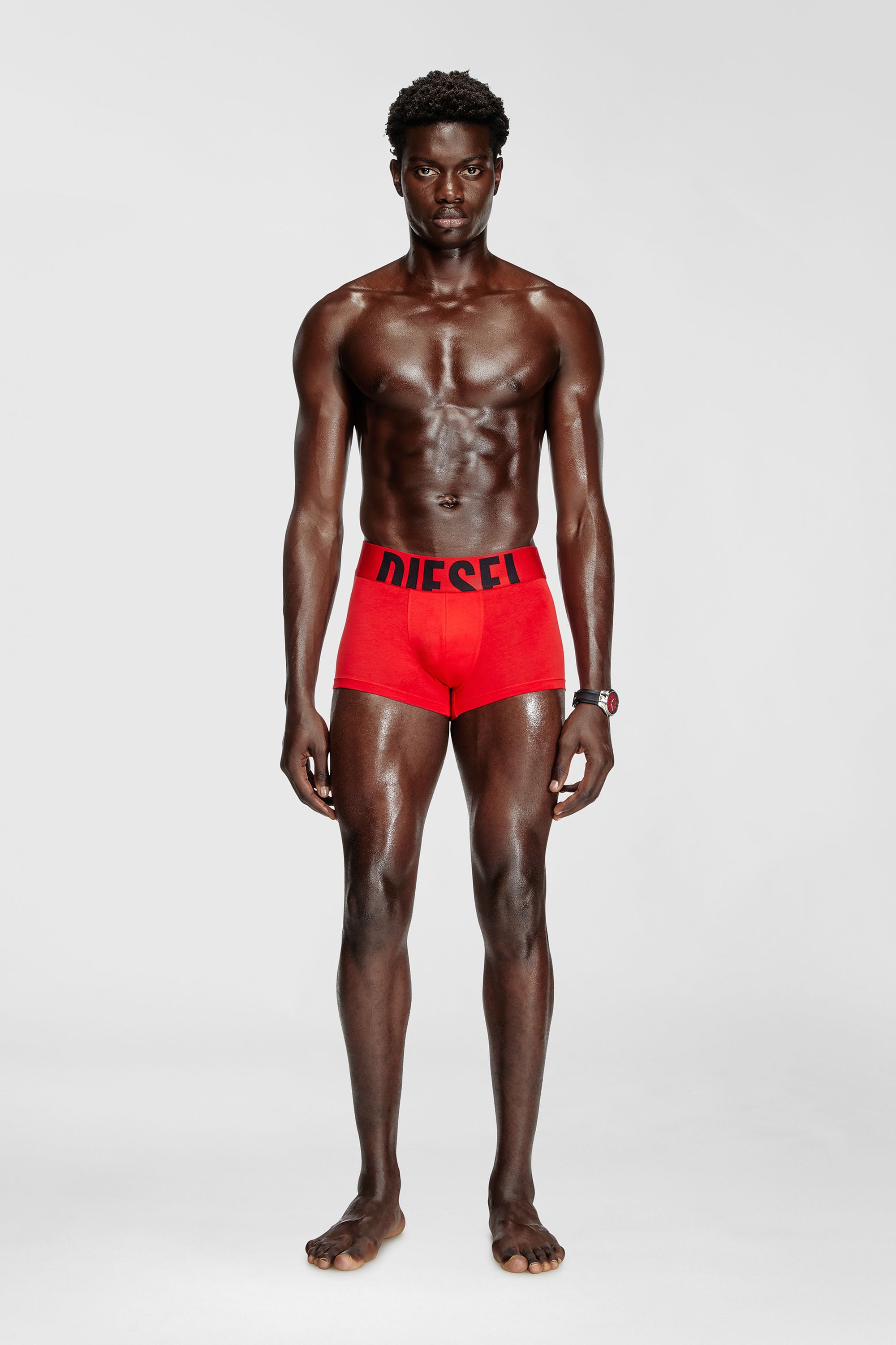 Diesel - UMBX-DAMIENTHREEPACK-5.5EL, Paquete de tres b&oacute;xers ajustados de algod&oacute;n el&aacute;stico Hombre in Multicolor - 2