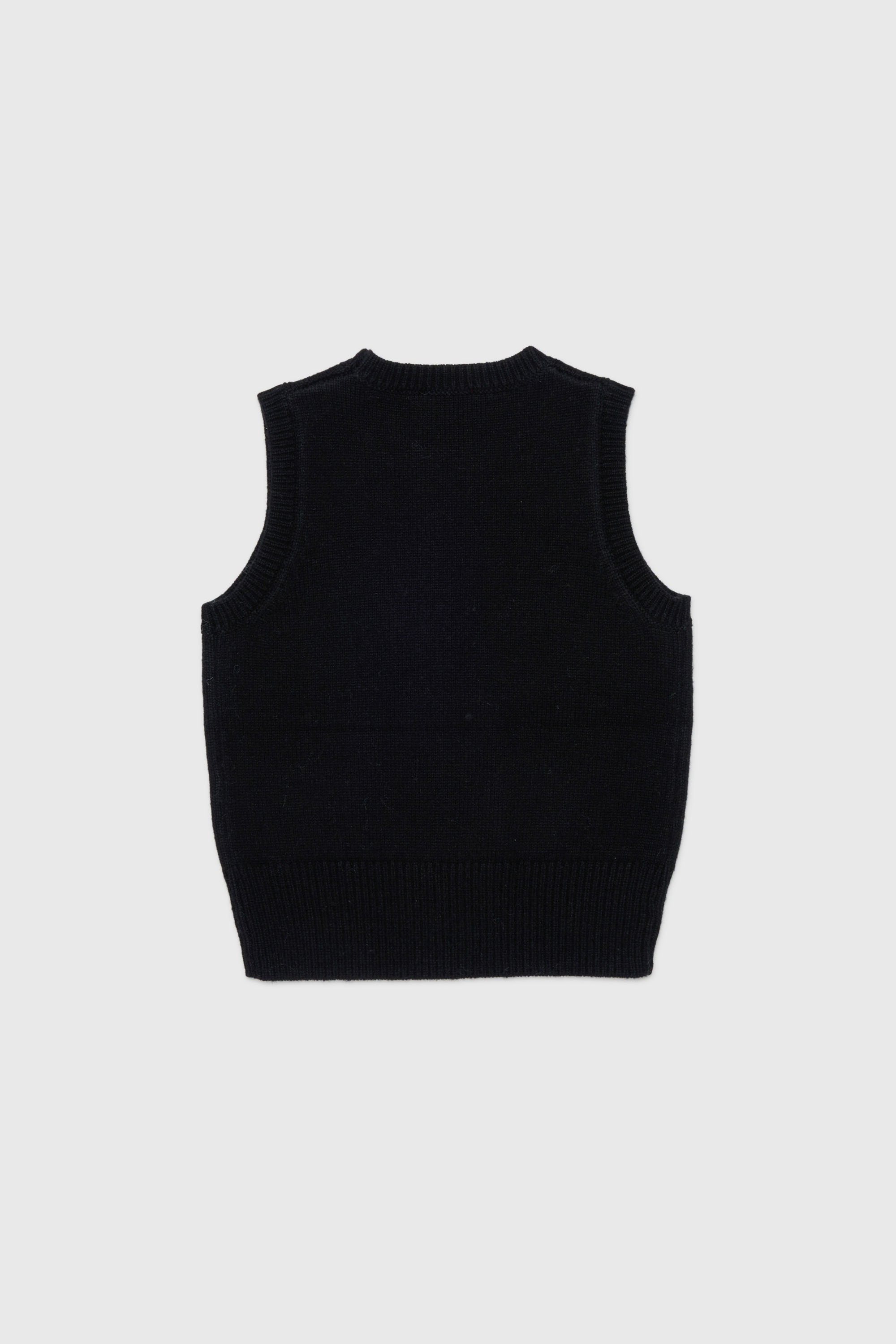Diesel - KIMKY, Woman's Cashmere-enriched knit vest in Black - 2