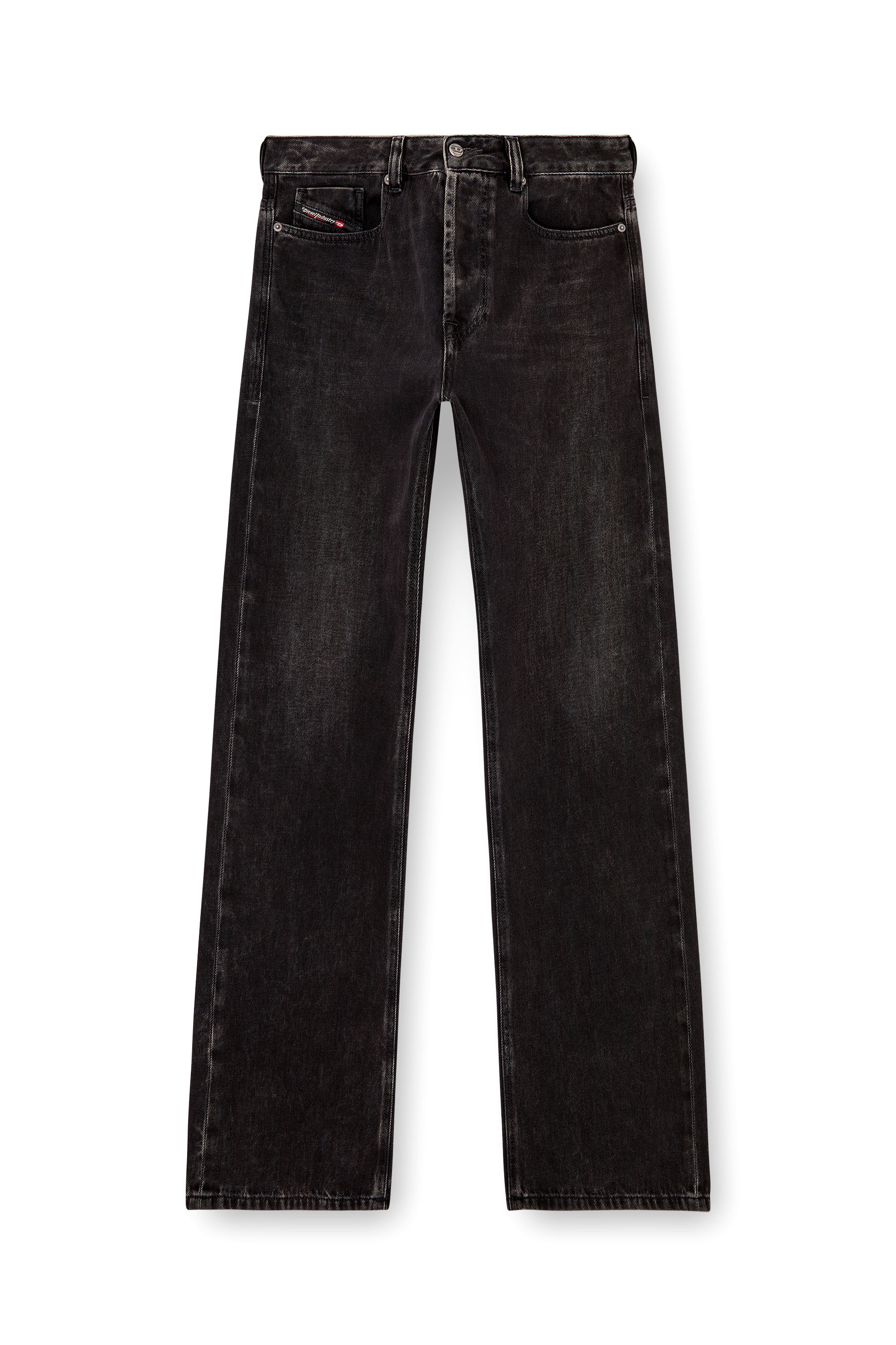 Diesel - Relaxed Jeans 1980 D-Eeper 09J96 Hombre, Negro/Gris oscuro - 3