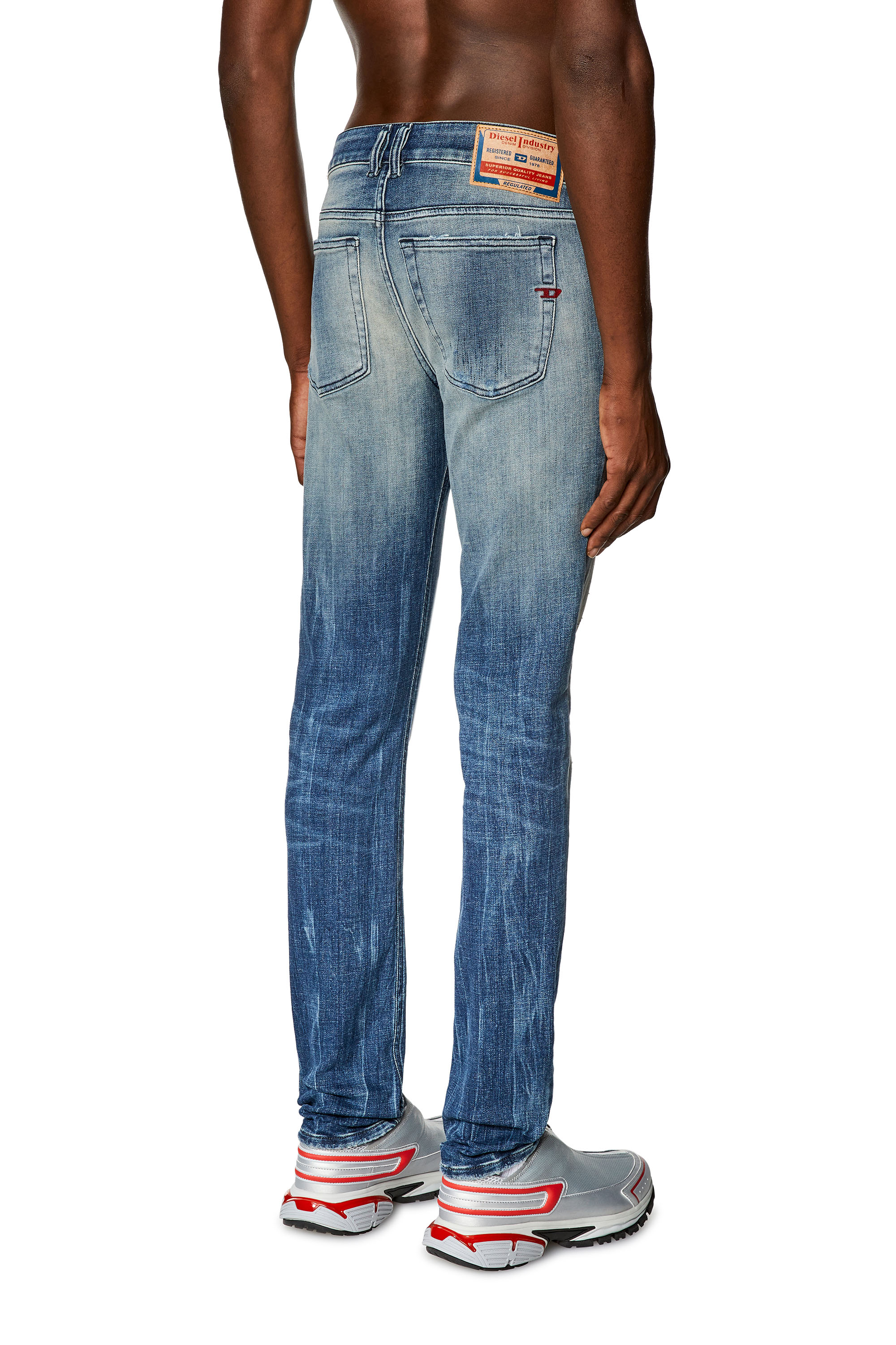 Diesel - Skinny Jeans 1979 Sleenker 09G87, Azul Oscuro - Image 2