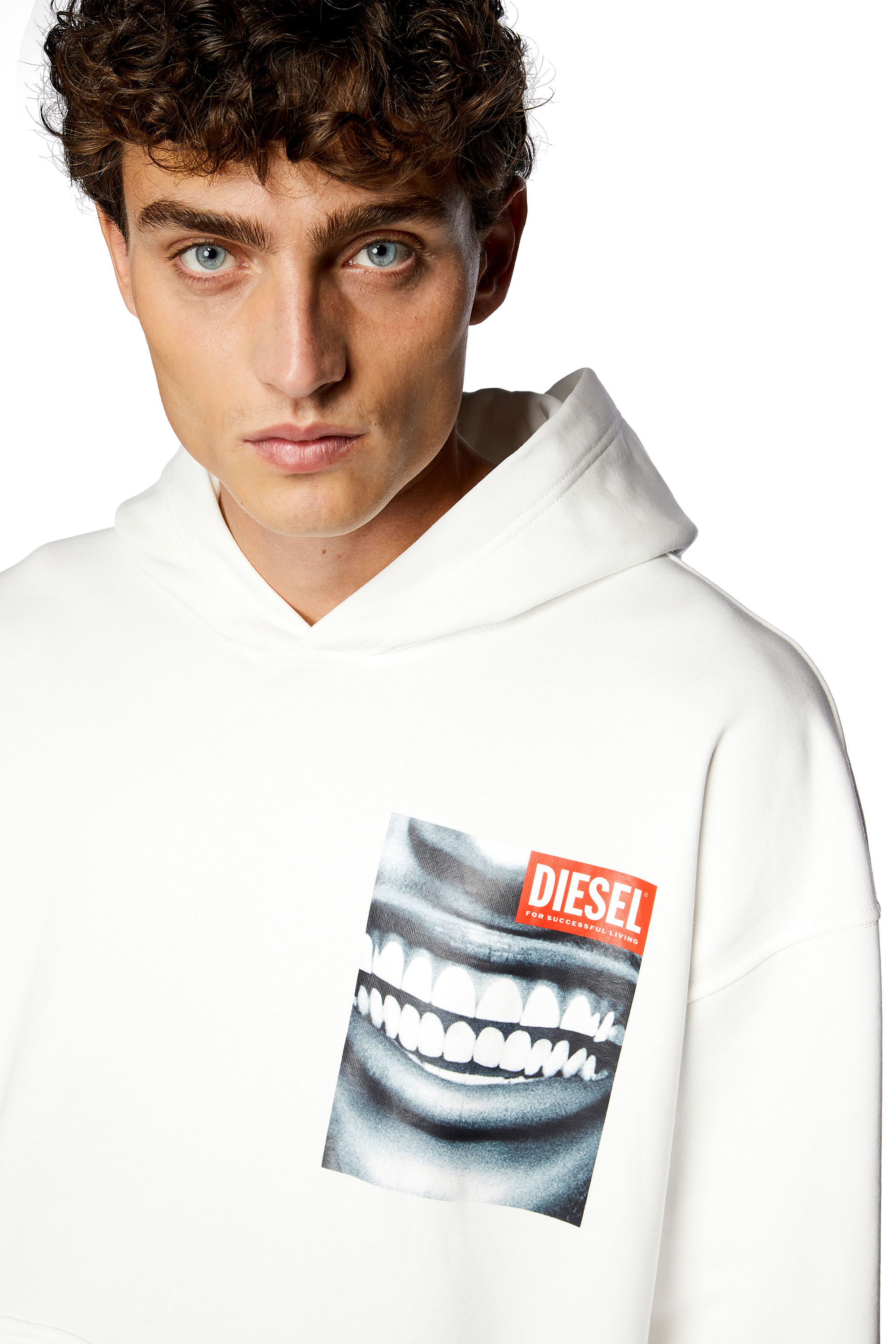 Diesel - S-MACS-HOOD-POFF-L1, Blanco - Image 5