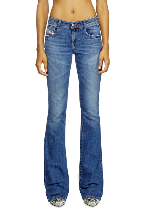 【HI FI FNK】Koa Semi Bootscut Denim Faye Ultra High-Rise Bootcut Crop Jean | Premium Italian Fabric